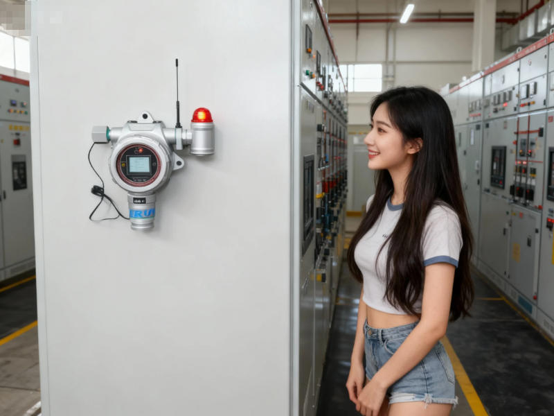 變電站全氟己酮滅火劑泄漏監測現場 變電站全氟己酮滅火劑泄漏監測現場