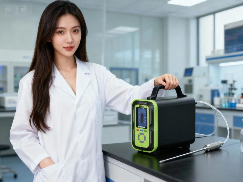 科研實驗室正在使用紅外二氧化碳檢測儀